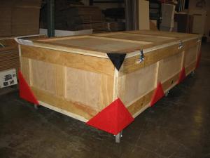 Custom Wood Crate -- Example #12