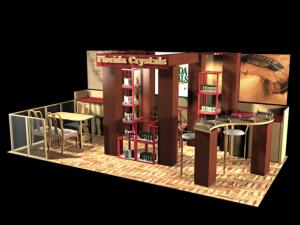 Florida Crystal Trade Show Exhibit