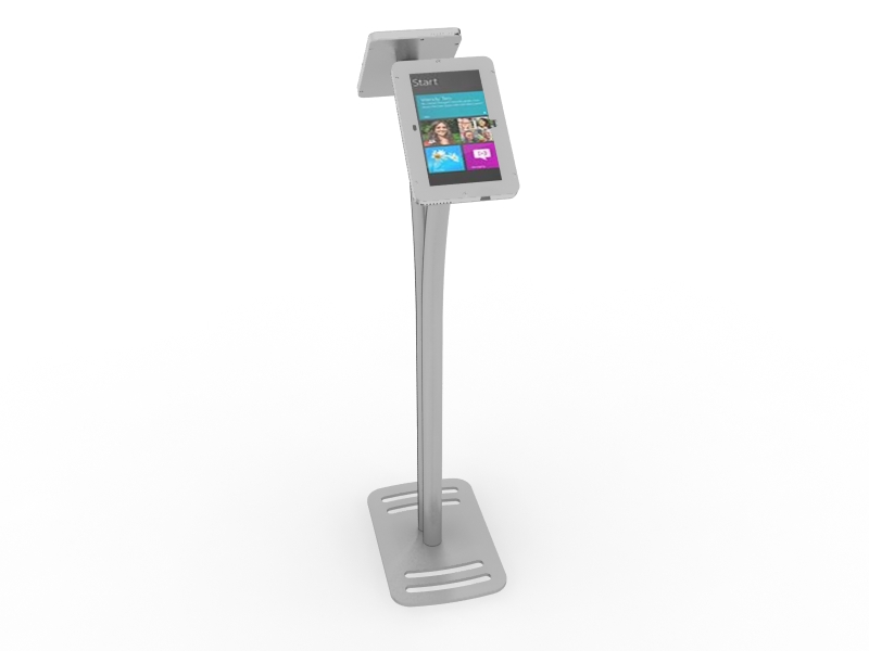 MOD-1334M Portable Surface 2 Kiosk -- Portrait Position