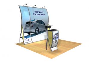 Perfect 10 VK-1502 Portable Hybrid Trade Show Display -- Image 1