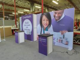 VK-2993 Backlit Exhibit with SEG Fabric Graphcs -- View 2