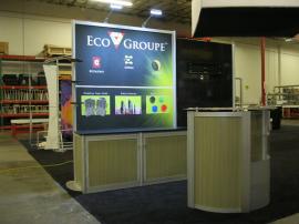 ECO-1016 Linz Display and ECO-4C Pedestal from Eco-systems Sustainable -- Image 1
