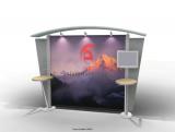 VK-1003 Trade Show Exhibit
Shown with Optional Monitor Mounts -- Image 4
