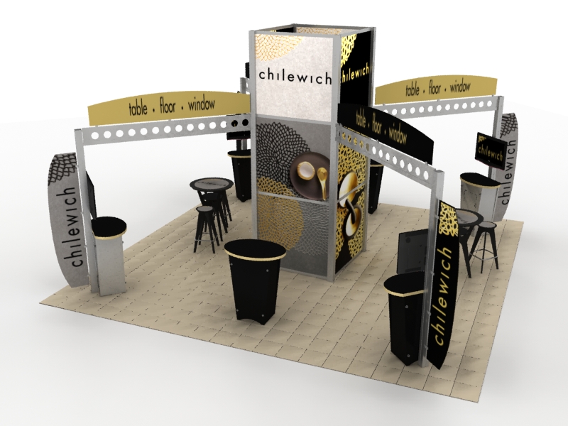 VK-5132 Trade Show Island Exhibit -- Image 2
