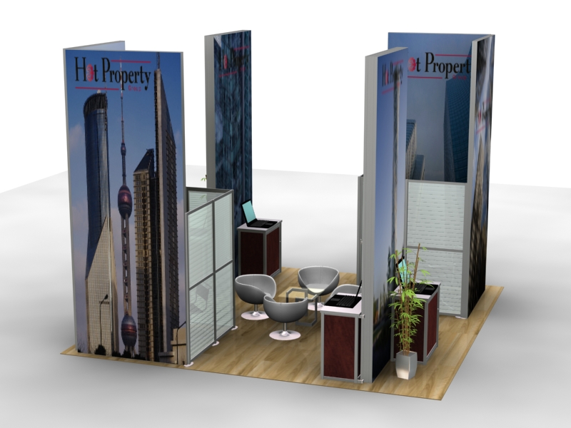 DM-0619 Trade Show Island Exhibit -- Image 2