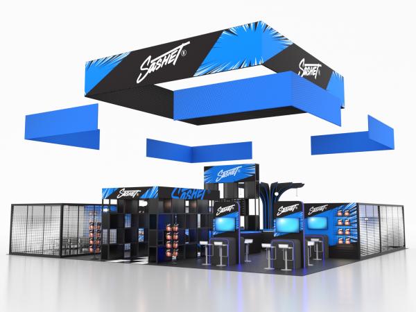 VK-5227 Reconfigurable Island Trade Show Exhibit --  Image 3