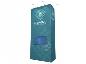 RE-1703 Rental Tower Exhibit with Optional Lights-- Image 2