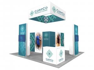 RE-9207 Island Rental Trade Show Exhibit -- Image 1