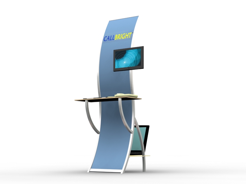MOD-1256 Trade Show Workstation -- Image 2