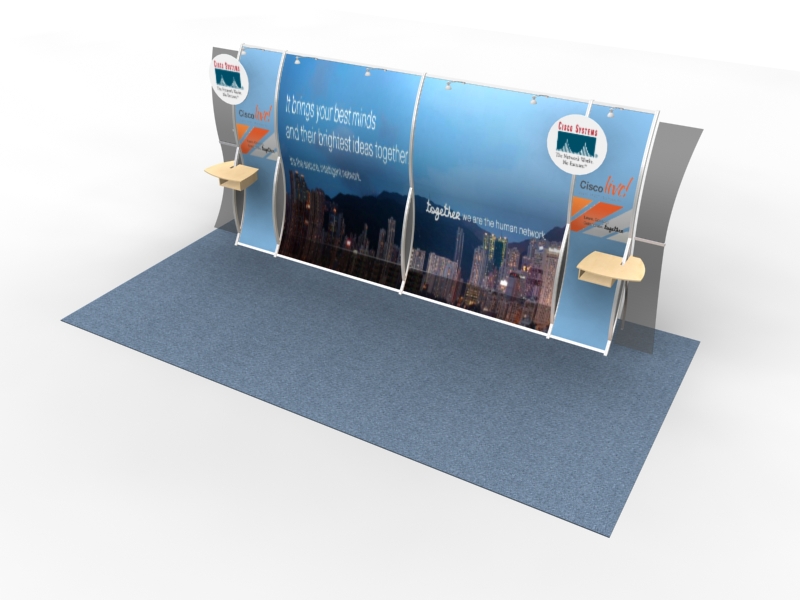DM-0753 Portable Hybrid Tradeshow Exhibit -- Image 3