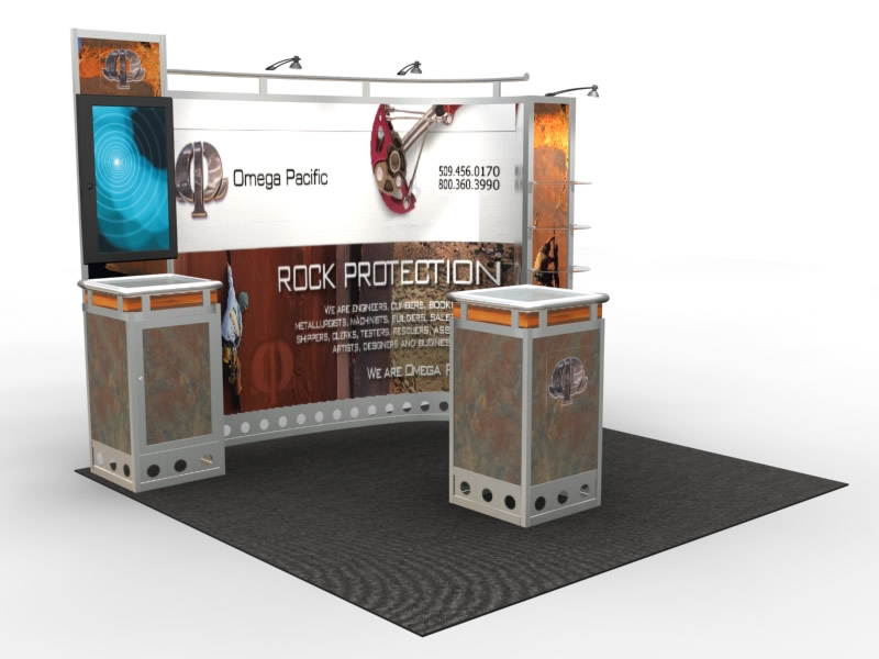 DM-0482 Trade Show Display -- Visionary Designs 10' x 10' 