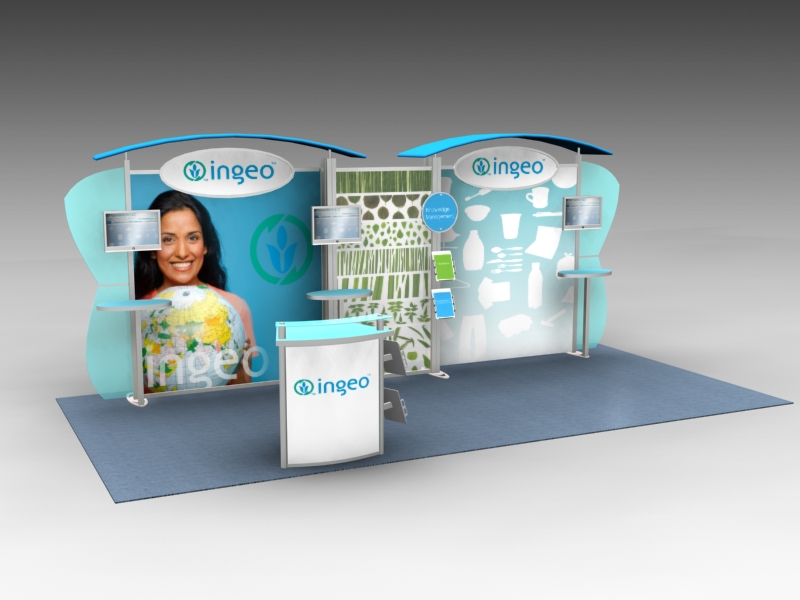 DM-0646 Trade Show Exhibit -- 10 x 20 Version