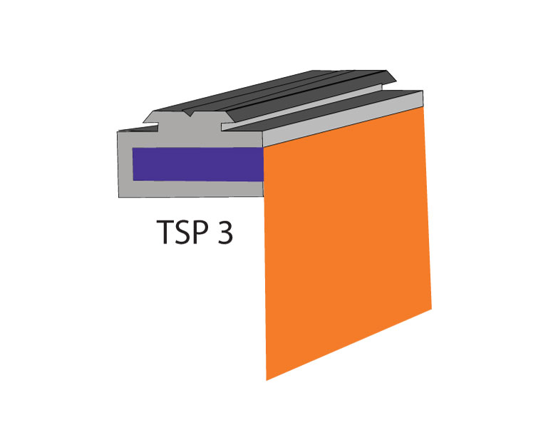 ClassicMODUL TSP 3 Silicone Edge Graphic Profile