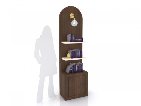 ECO-2131 Shelving Unit w/ Sconce Light Fixture Option -- Image 6