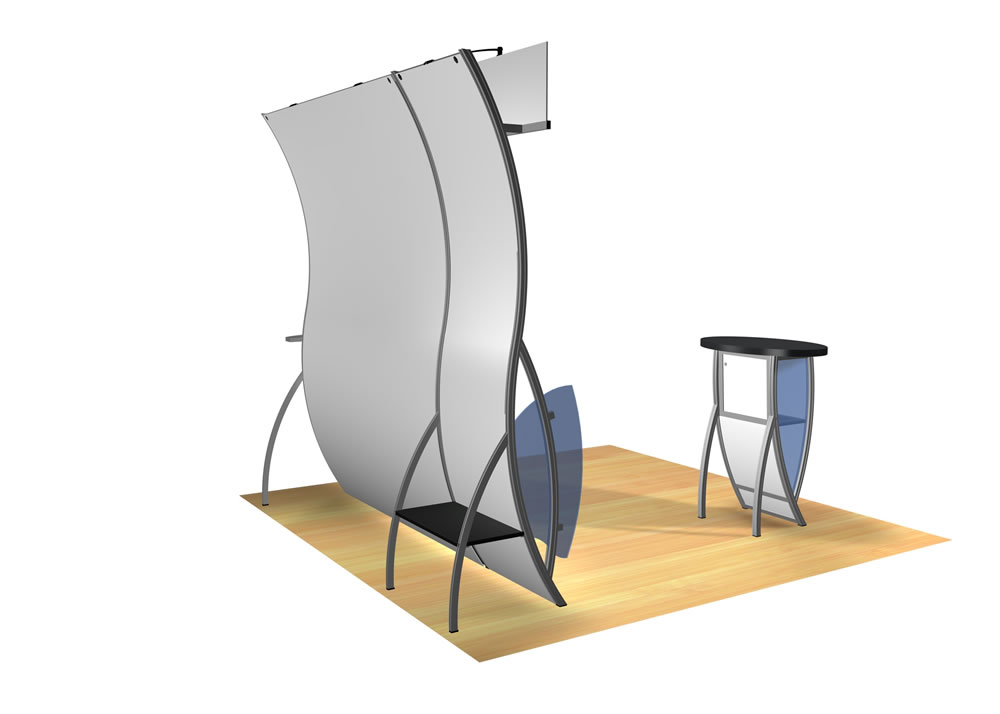 Perfect 10 VK-1505 Portable Hybrid Trade Show Display -- Image 6