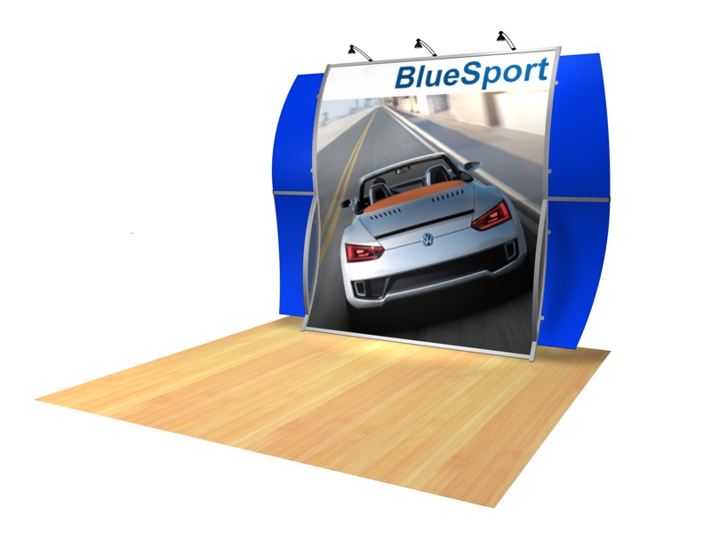 Perfect 10 VK-1510 Portable Hybrid Trade Show Display -- Image 3