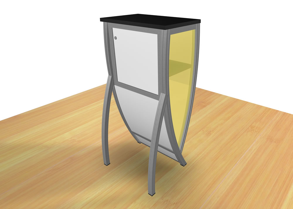 VK-1601 Tradeshow Counter or Pedestal -- Image 2