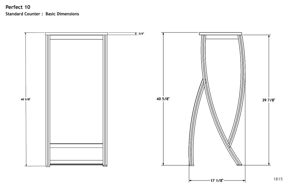 VK-1601 Tradeshow Counter or Pedestal -- Image 4