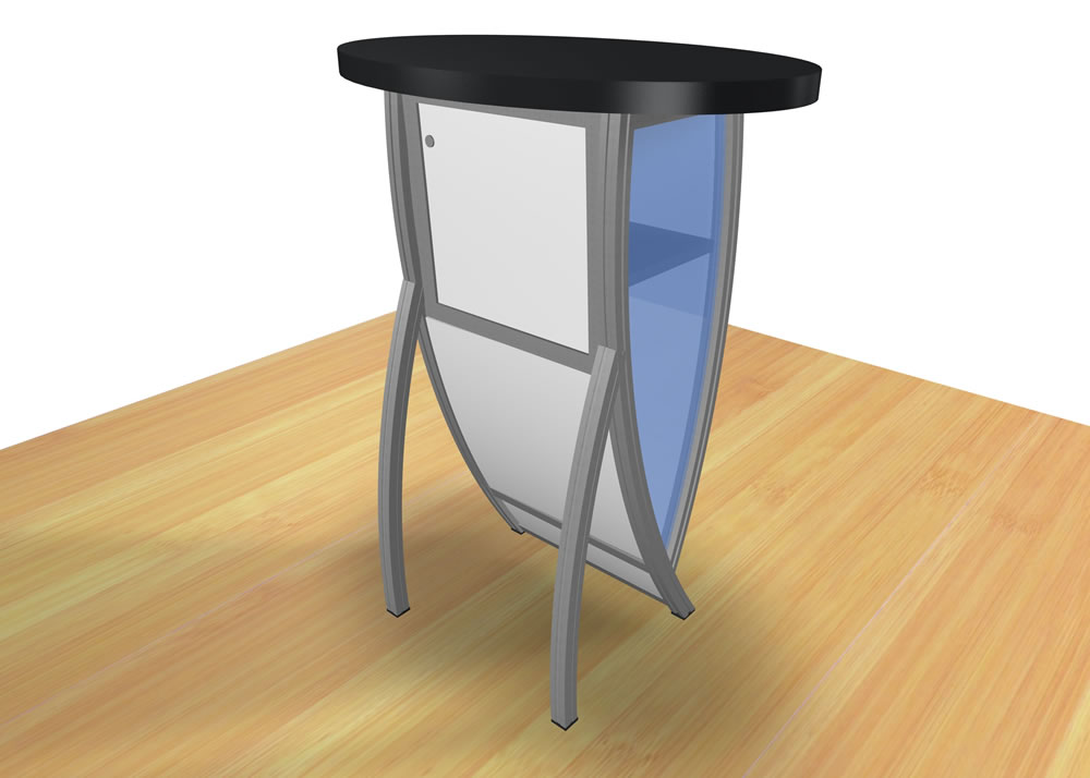 VK-1602 Tradeshow Counter or Pedestal -- Image 2