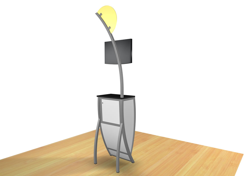 VK-1604 Trade Show Workstation or Kiosk -- Image 2 