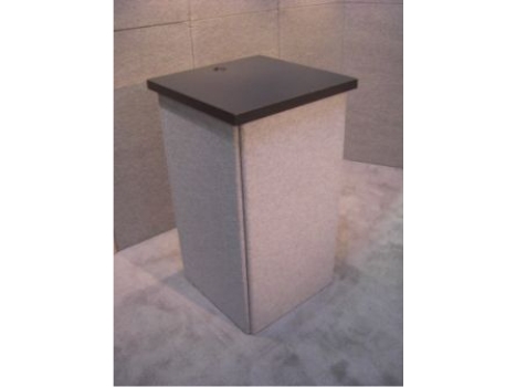 RE-1210 Rental Display / Square Pedestal / Workstation -- Image 2