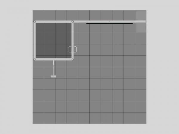 RE-1275 Gravitee Modular Inline Exhibit -- Plan View