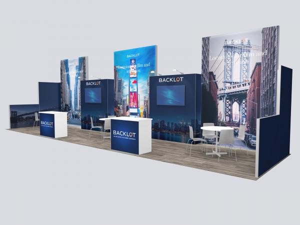 RENTAL | RE-4004 SuperNova LED Inline Exhibit -- View 2