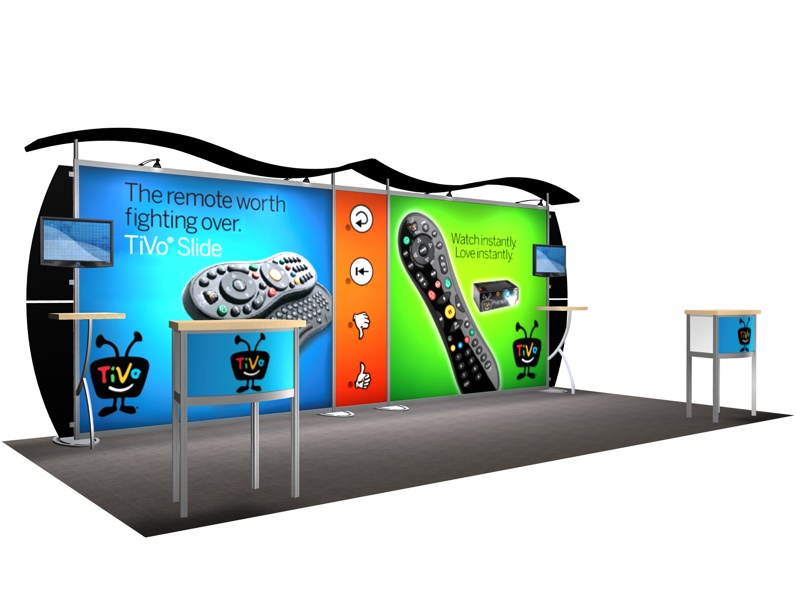 VK-2107 Portable Hybrid Trade Show Exhibit -- Image 1