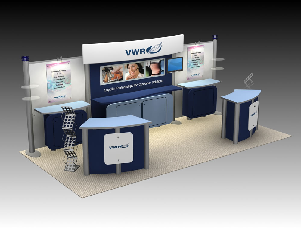VK-2065 10' x 20' exhibit