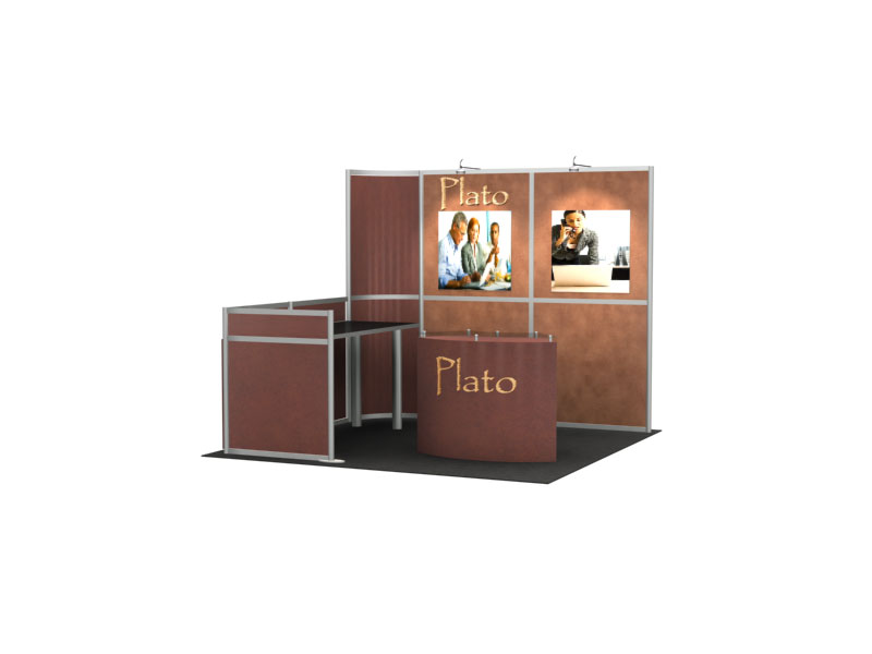 VK-1050 10' x 10' exhibit