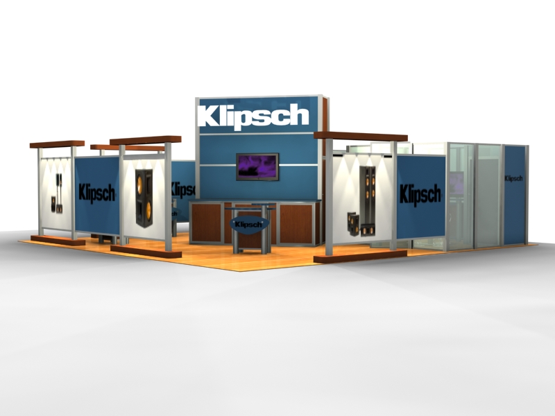 VK-5079 Trade Show Exhibit -- 30 x 30 Version